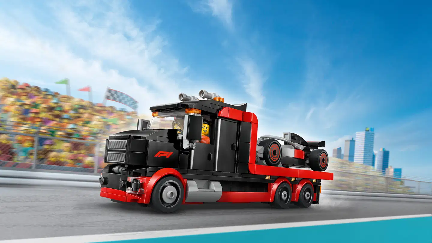 LEGO® City Formula 1 60493 F1®-kuljetusauto ja Audi F1® ‑kilpa-auto - 6