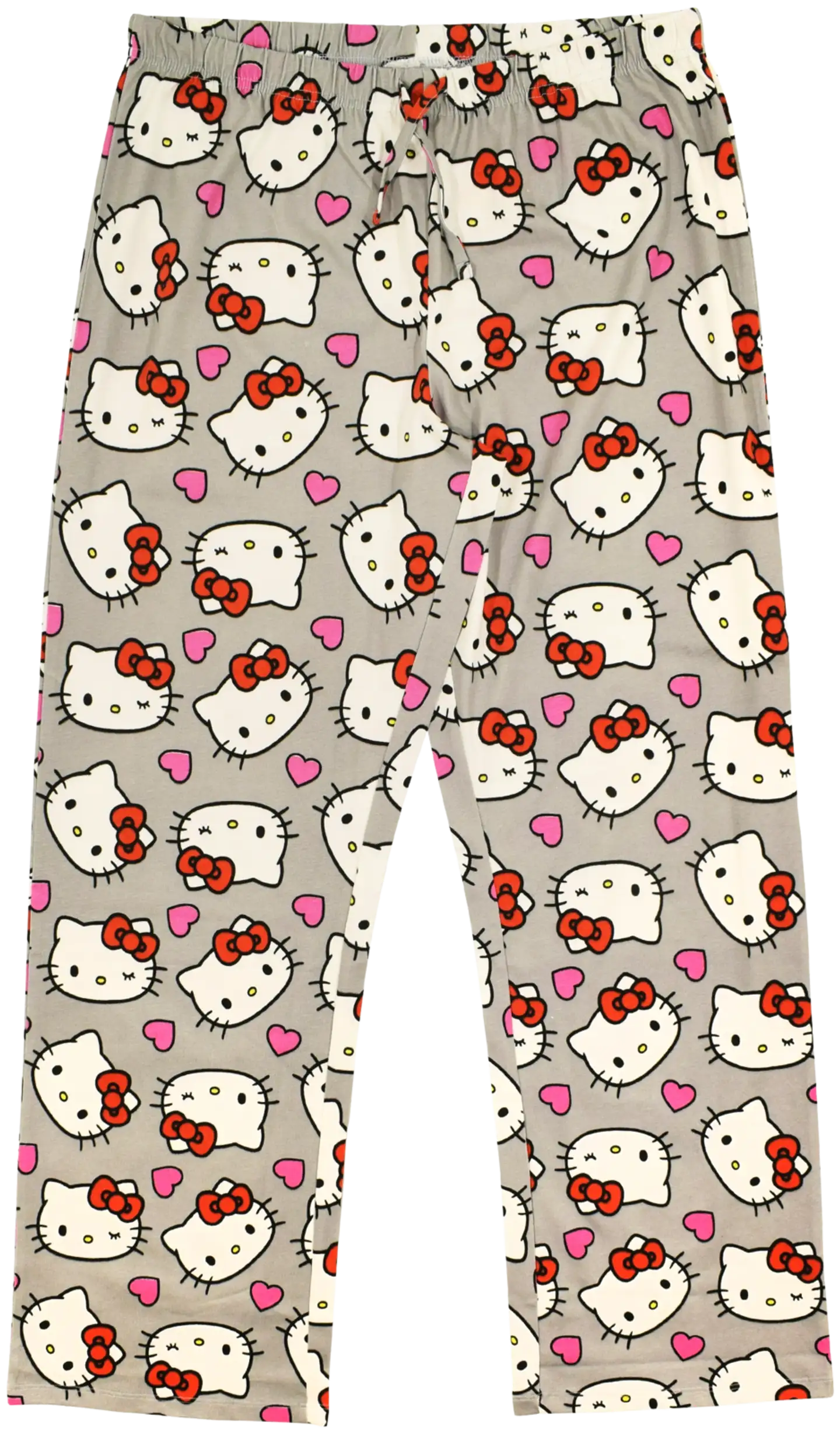 Hello Kitty naisten pyjamahousut - White/grey