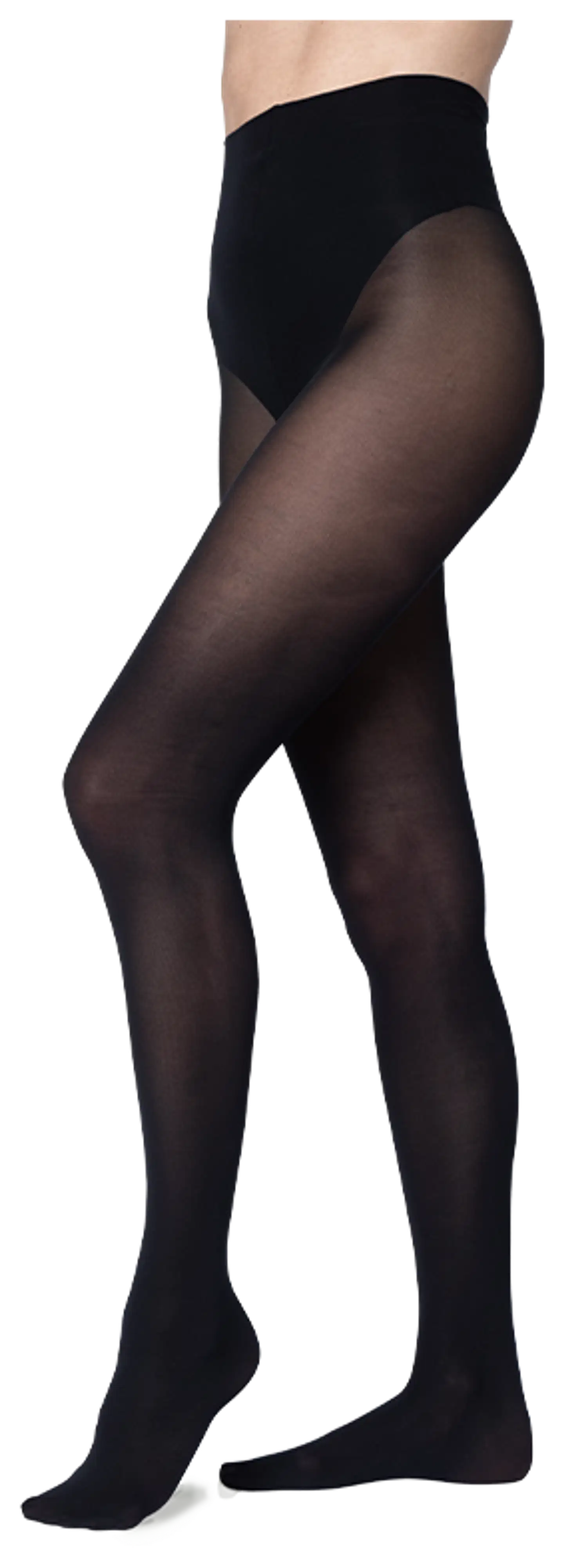 Norlyn naisten sukkahousut Comfy 50den - Black - 2