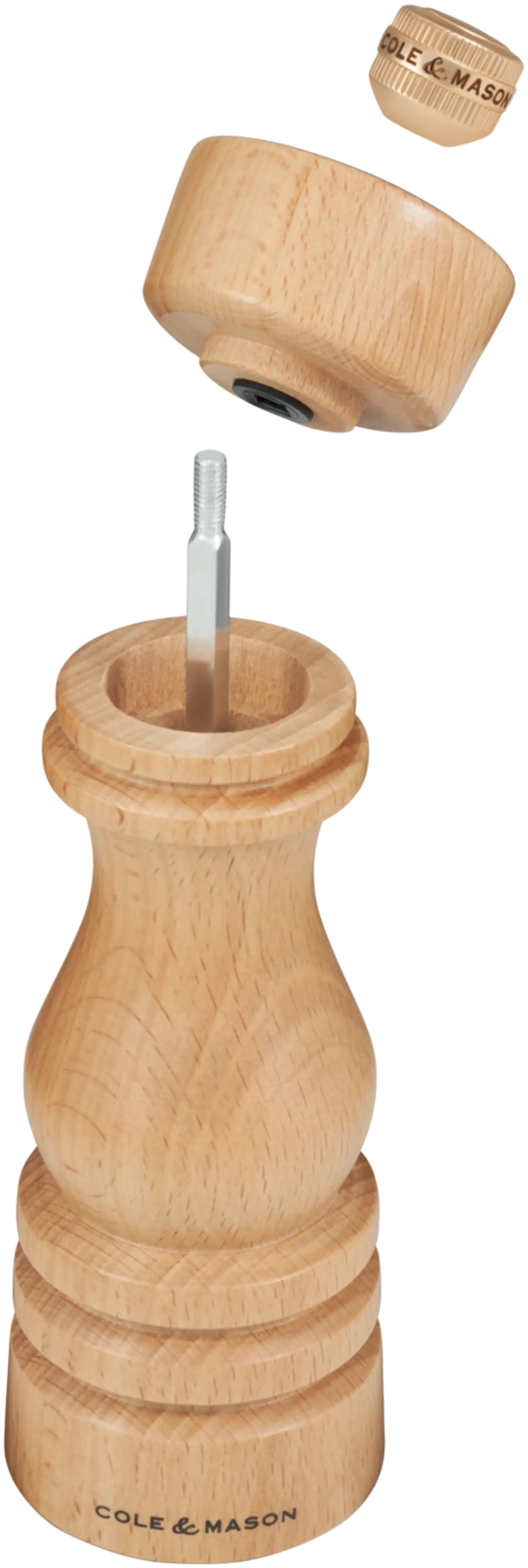 Cole & Mason suolamylly London 18 cm vaaleanruskea - 2
