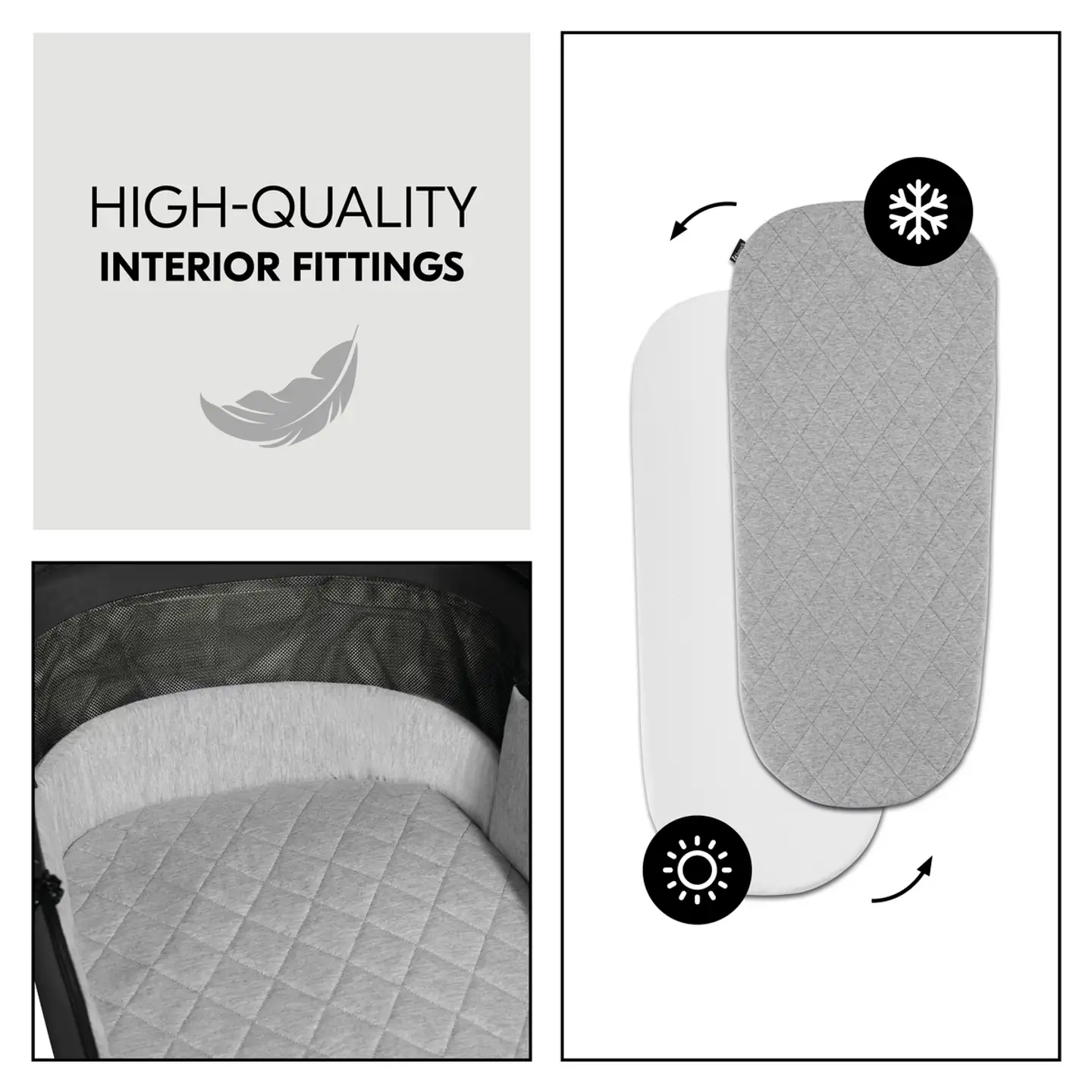 Hauck yhdistelmävaunut Comfort N Care Set 0-25 kg musta - 19