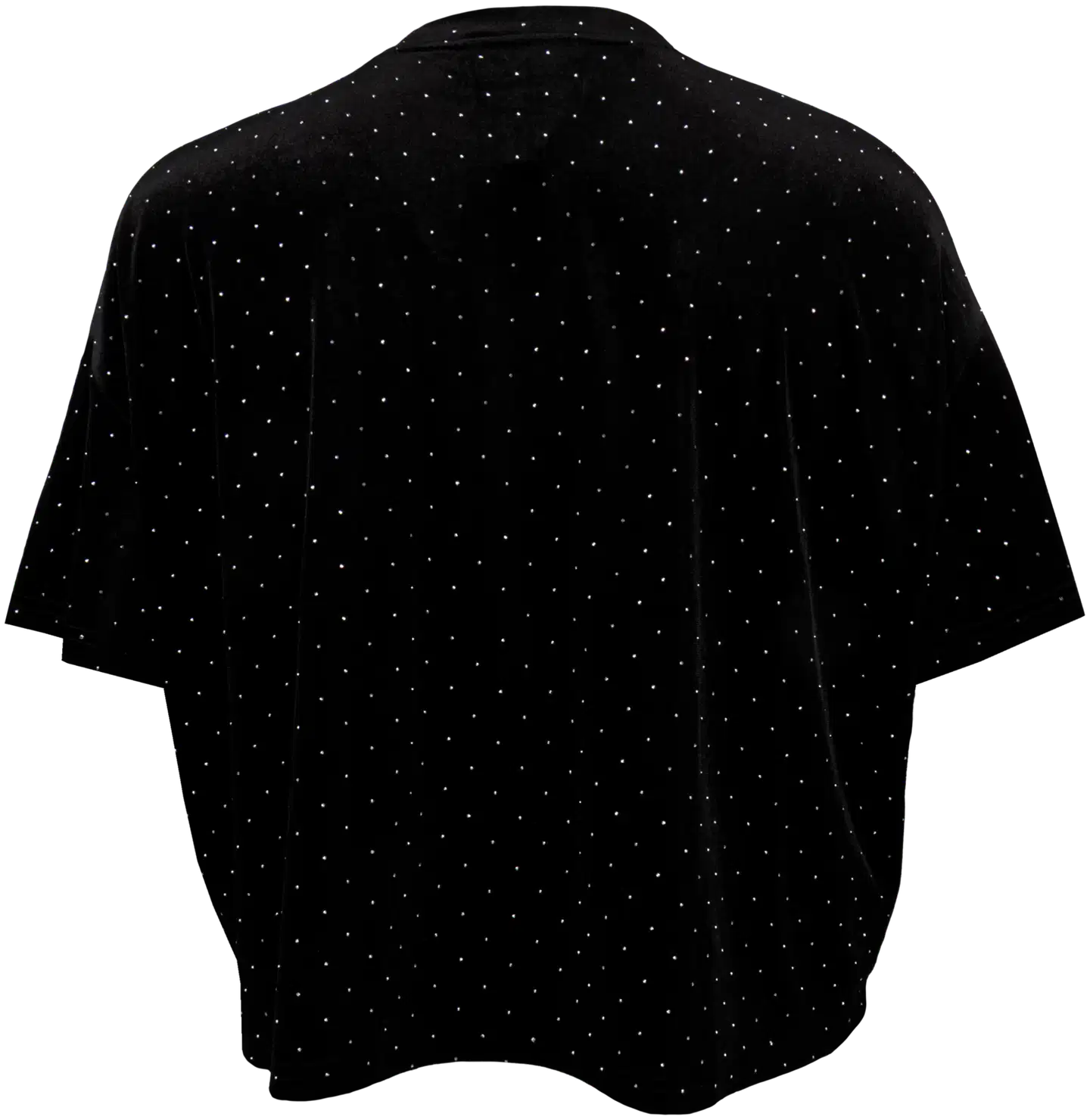 Now Curvy kimaltava samettitoppi, D-mitoitus - Black - 3