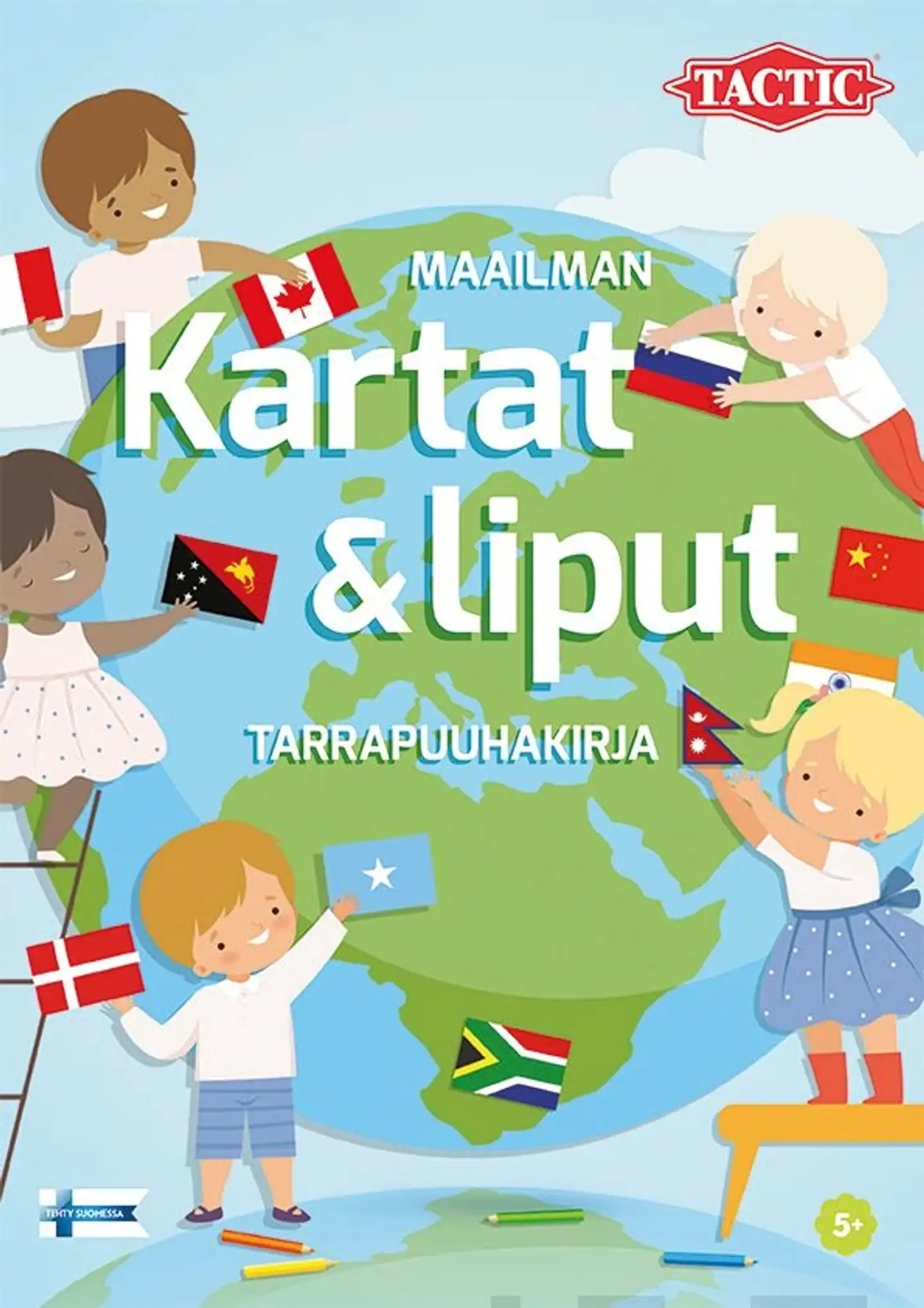 Korpela, Maailman kartat & liput tarrapuuhakirja