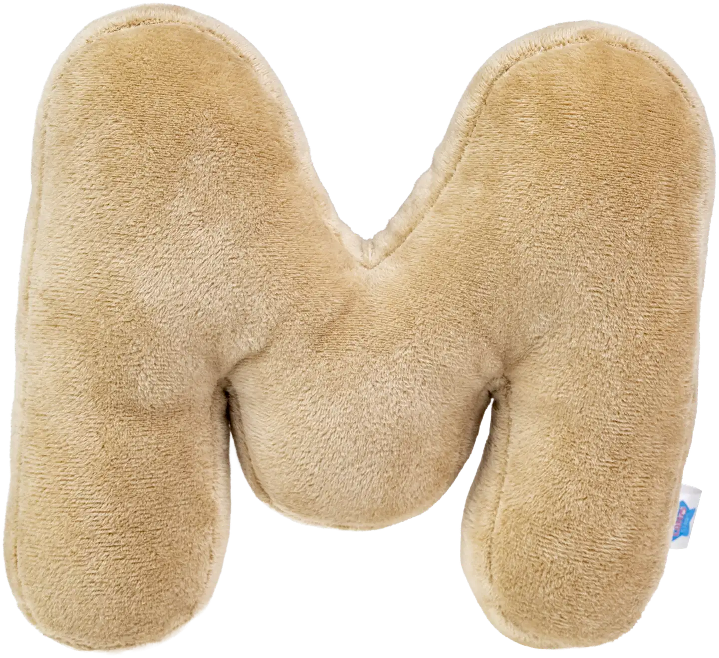 Lumo Stars Pehmokirjain M beige, velboa