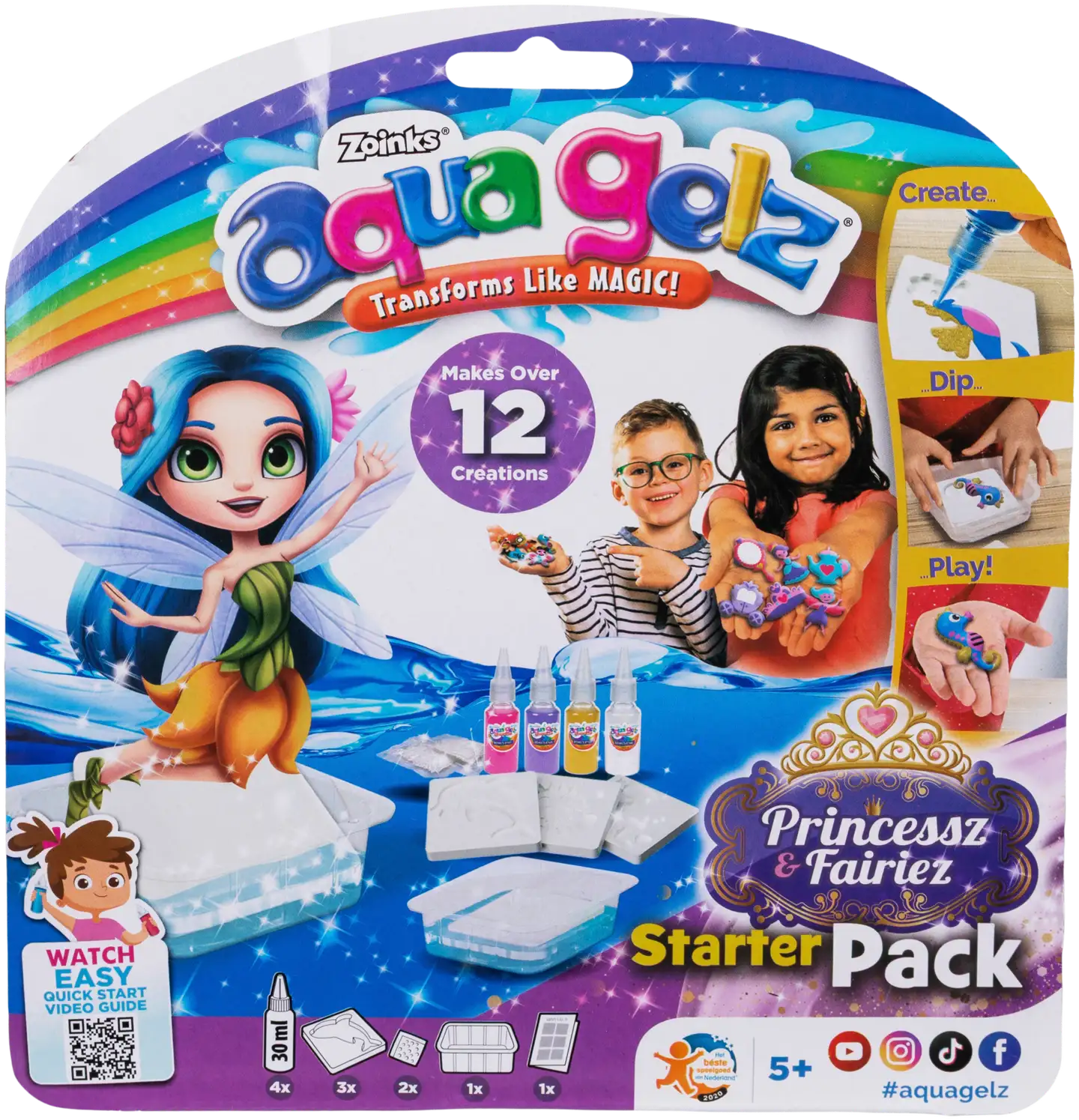 Aqua Gelz askartelusetti aloituspakkaus prinsessa - 3