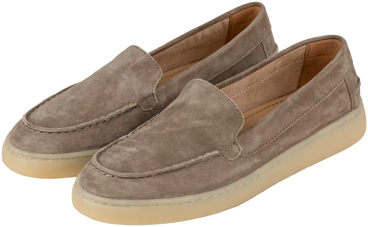 House naisten mokkaloaferit Paulina UB02-6104 - Taupe - 1