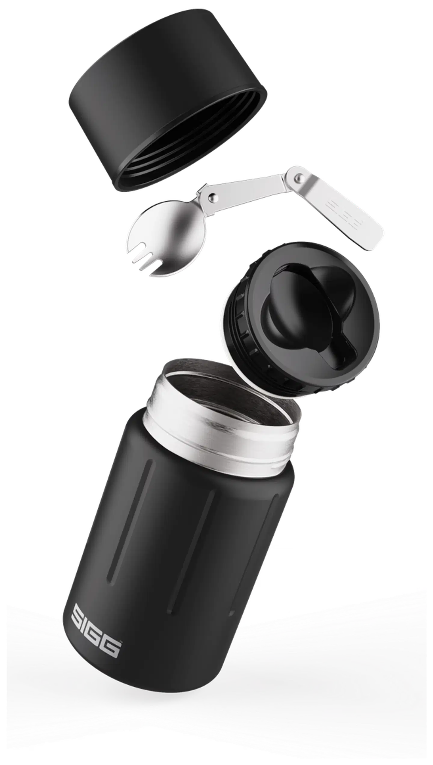 SIGG Gemstone ruokatermos Obsidian 0.75 L - 2