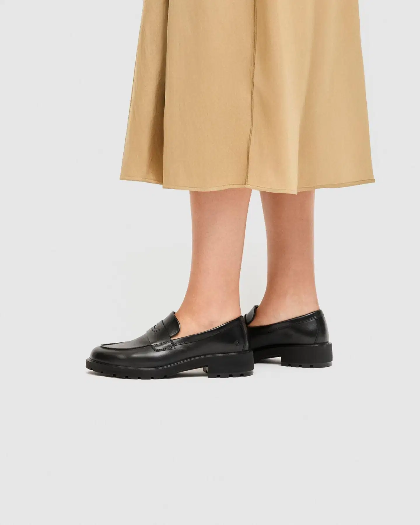 Ecco naisten nahkaloafer Metropole Vienna - Black - 11