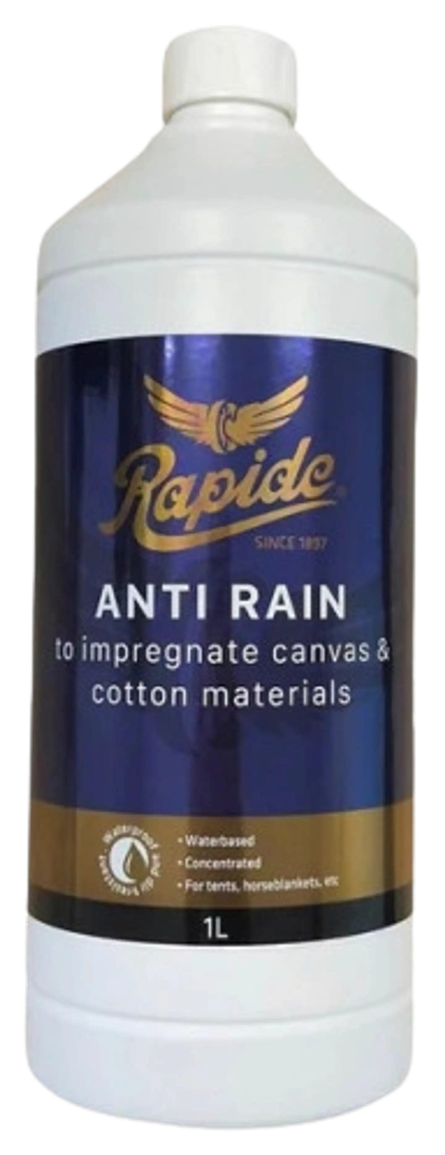 Rapide anti rain kylläste loimille ym. kangaspinnoille 1 l - 1