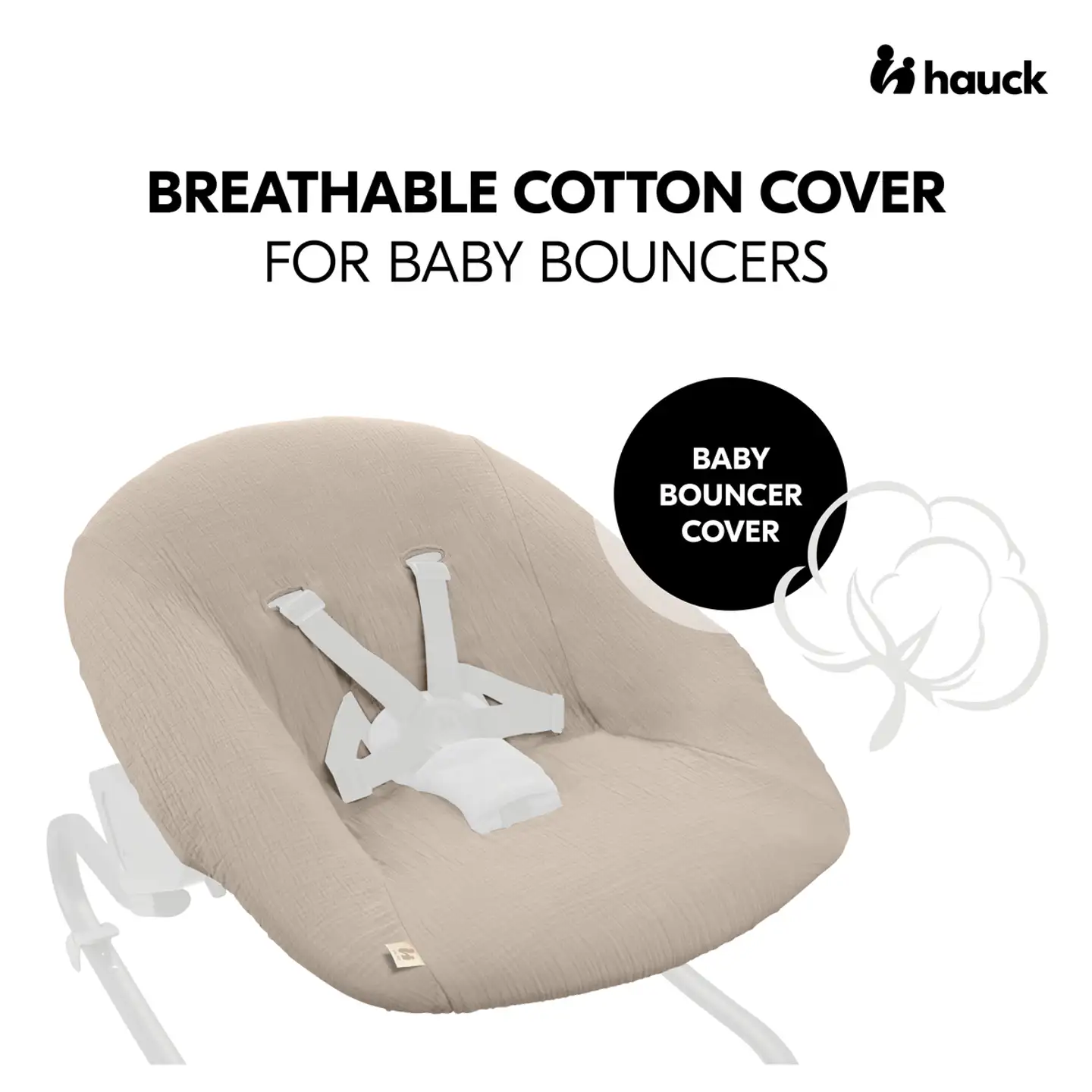 Hauck suojapäällinen sitteriin Baby Bouncer beige - 10