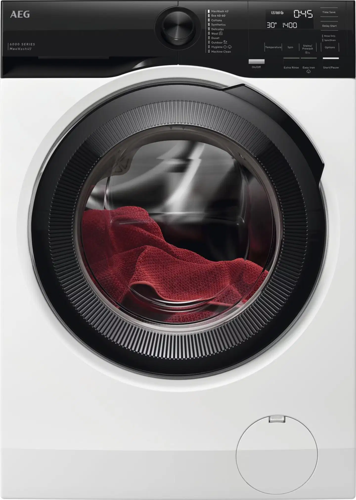 AEG edestä täytettävä pyykinpesukone LE694L94L, 9kg, valkoinen - 1