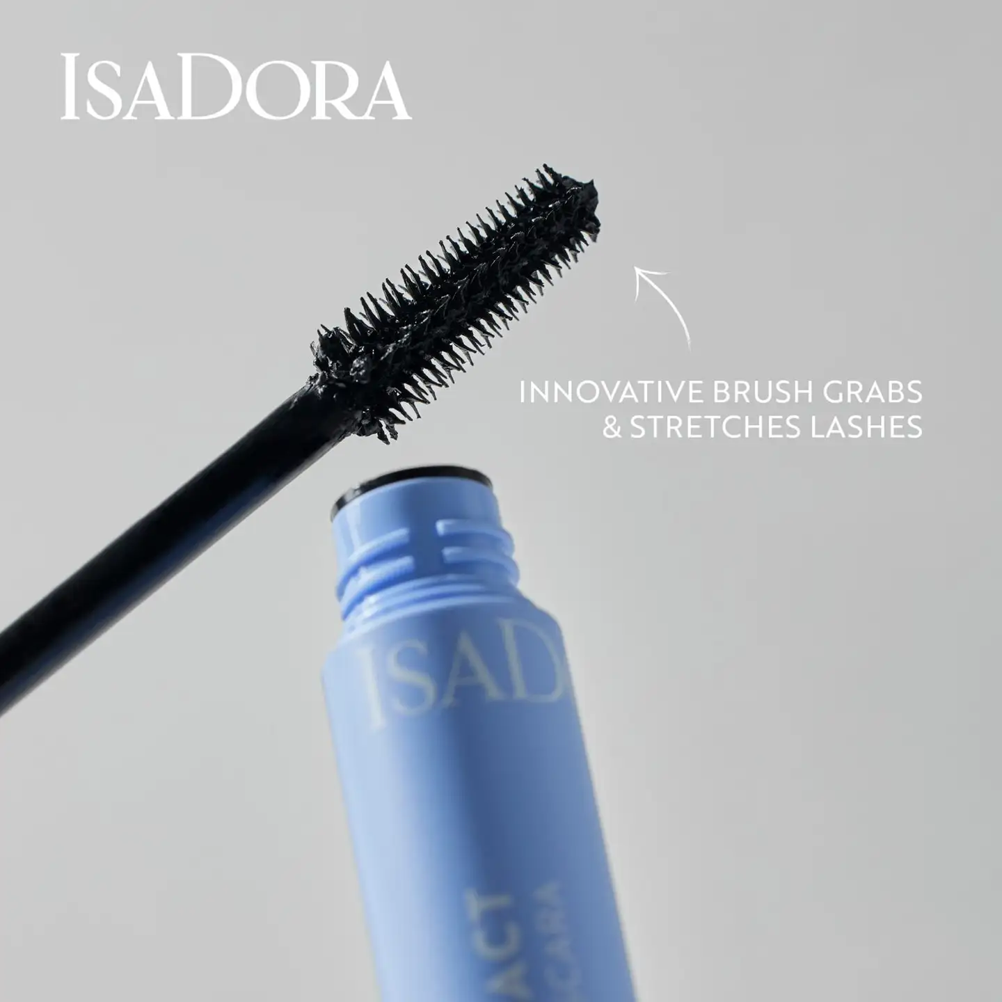 IsaDora High Impact Waterproof Mascara ripsiväri Black 9 ml - 3