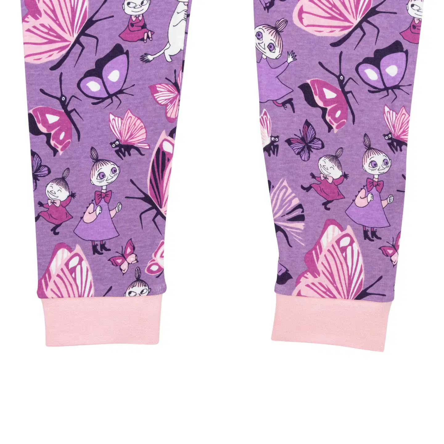 Muumi lasten pyjama Perhospuisto 592935 - liila - 4