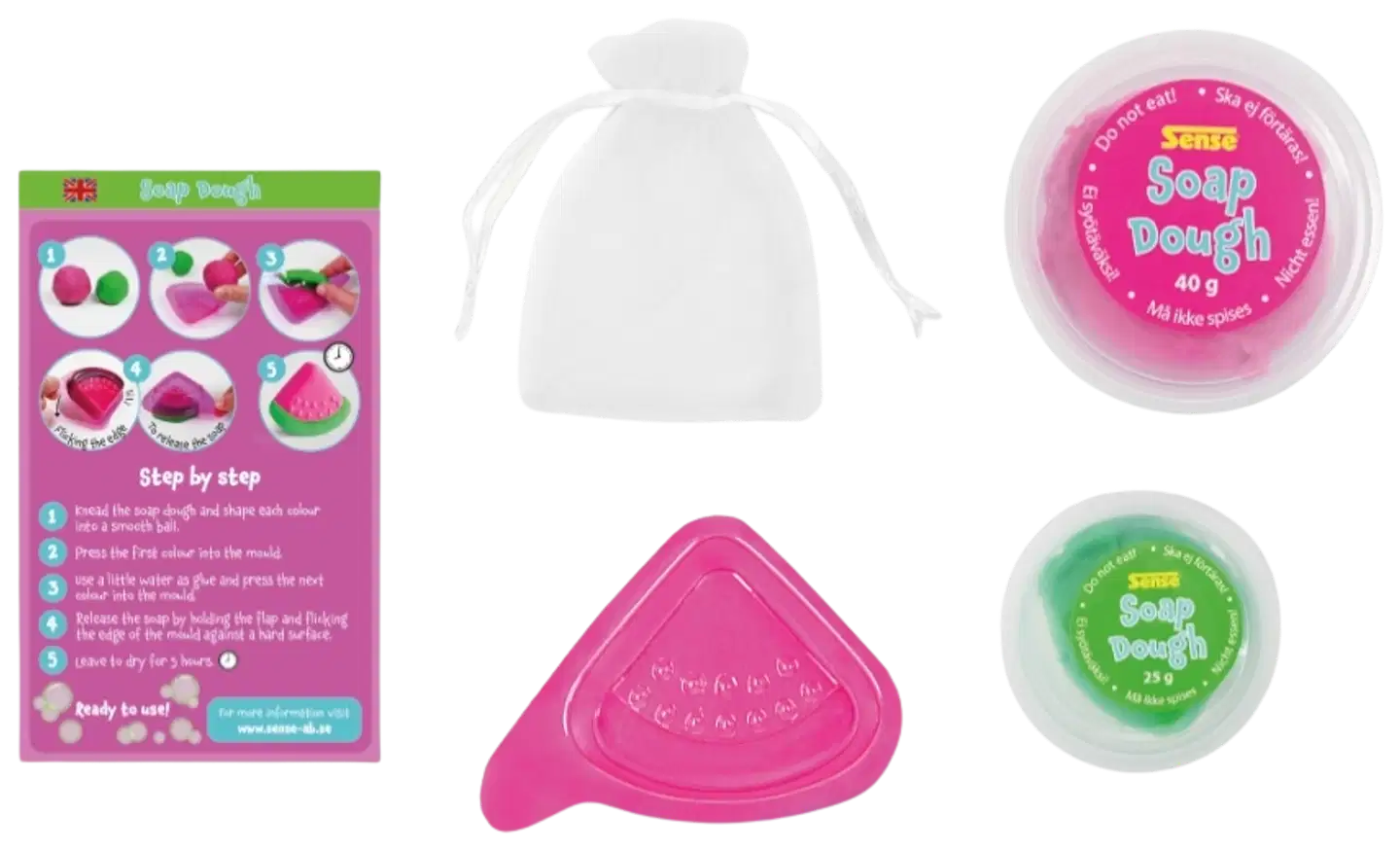 Sense DIY-saippua 1kpl Meloni - 2