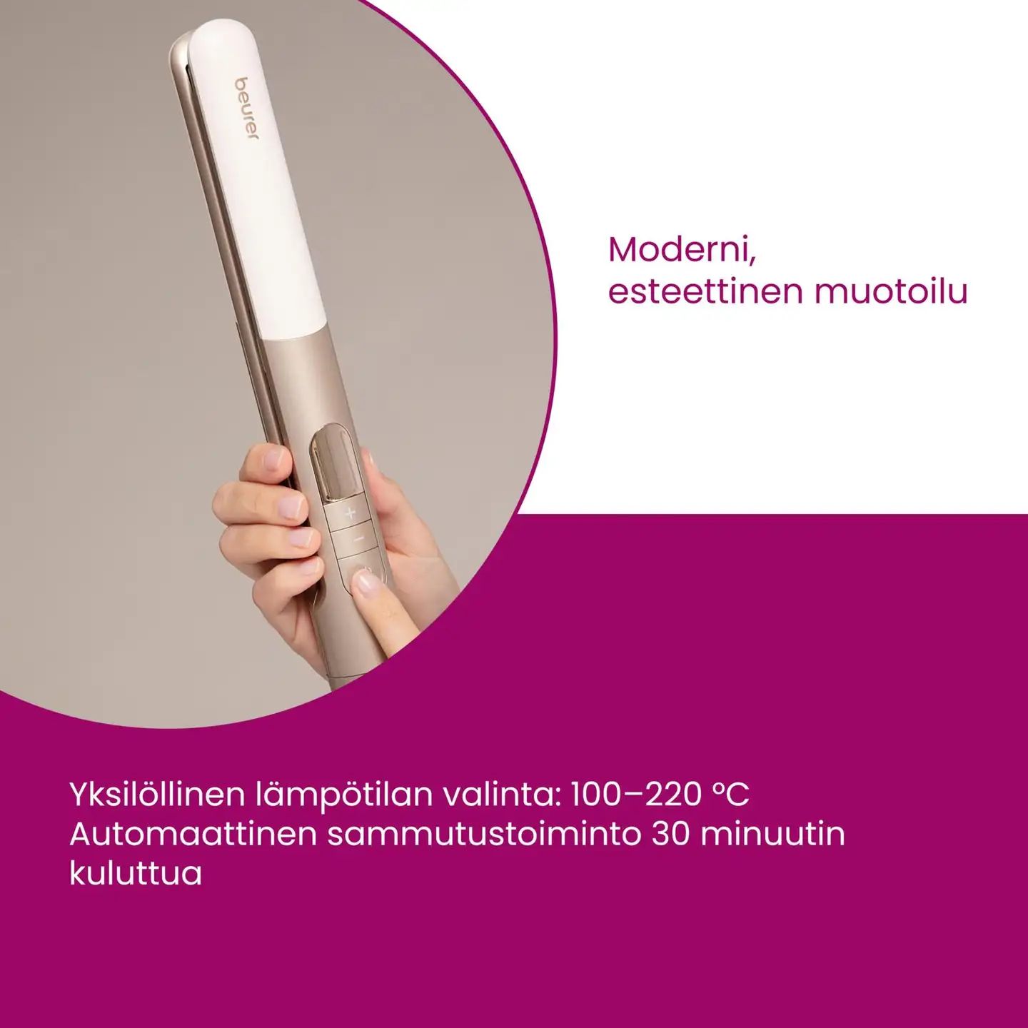 Beurer suoristusrauta HS70 - 6