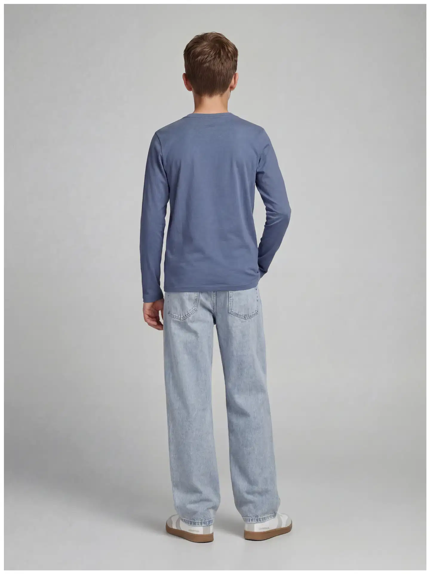 JJ REBEL JUNIOR lasten trikoopaita - Vintage Indigo - 5