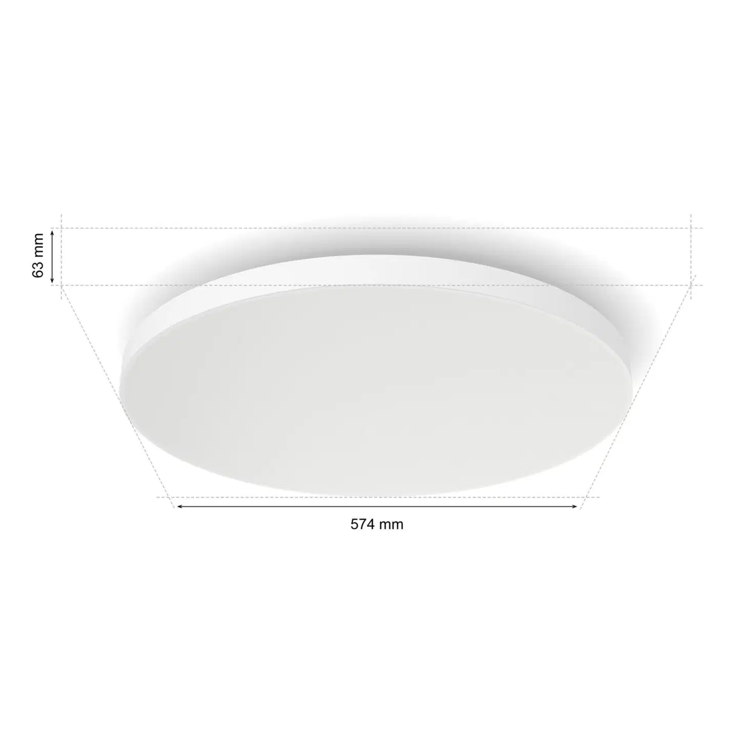 Philips Hue Datura -kattopaneeli 67W 2000-6500K 4850LM XL - 2