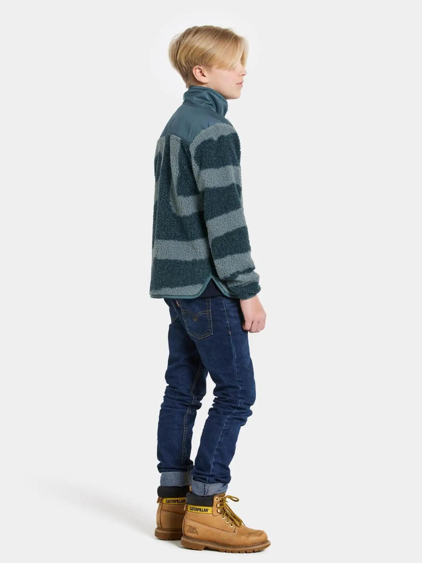 Didriksons Exa pr fz 2 junior piletakki - Path L Blue - 7