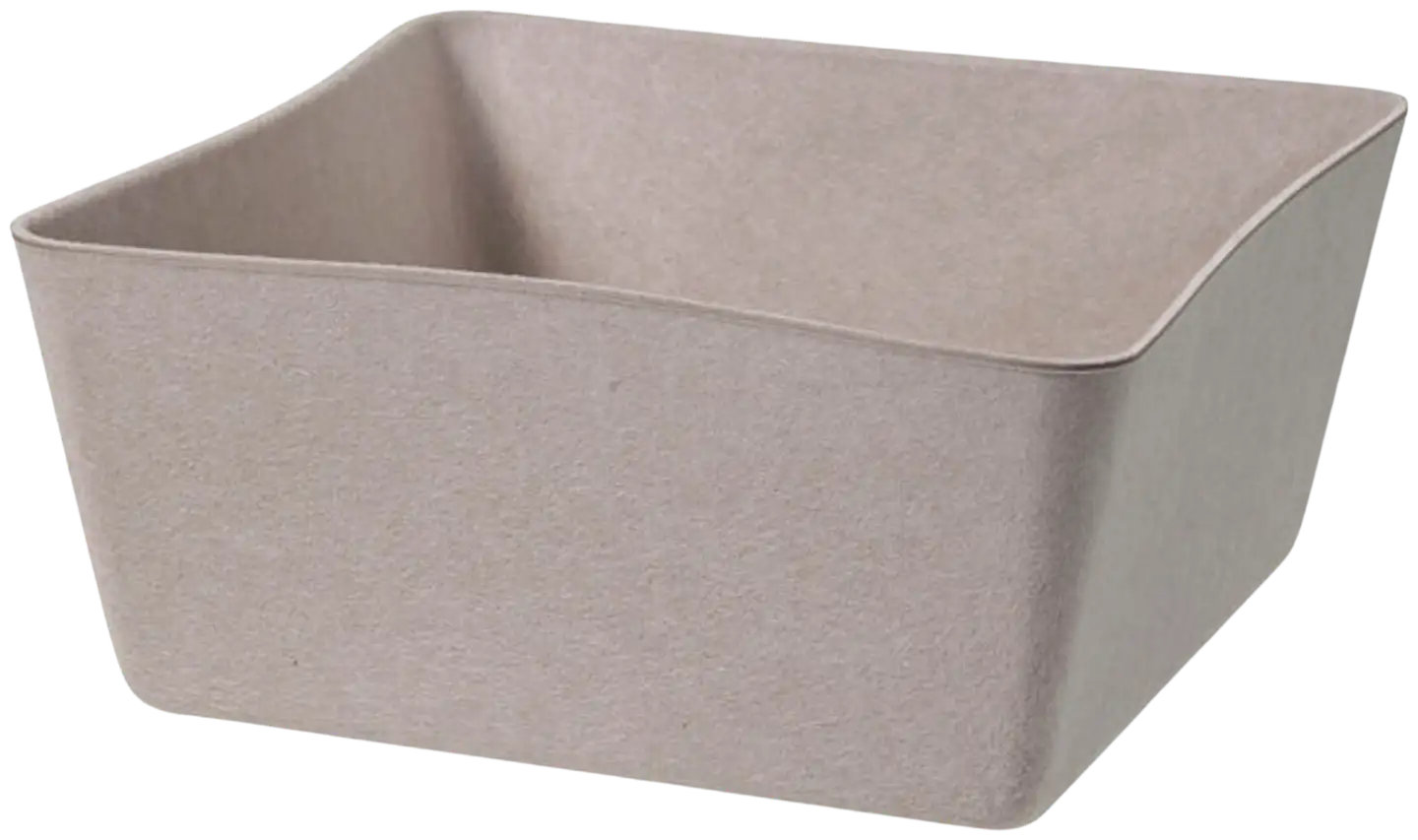 AmandaB Huopalaatikko 25x25x11cm, beige