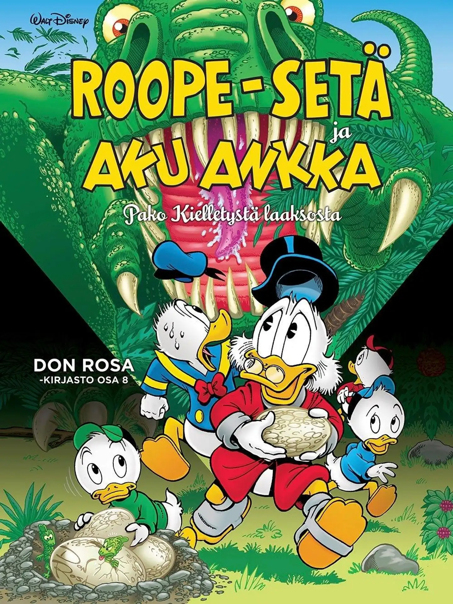 Rosa, Don Rosa -kirjasto osa 8: Roope-setä ja Aku Ankka - Pako kielletystä laaksosta