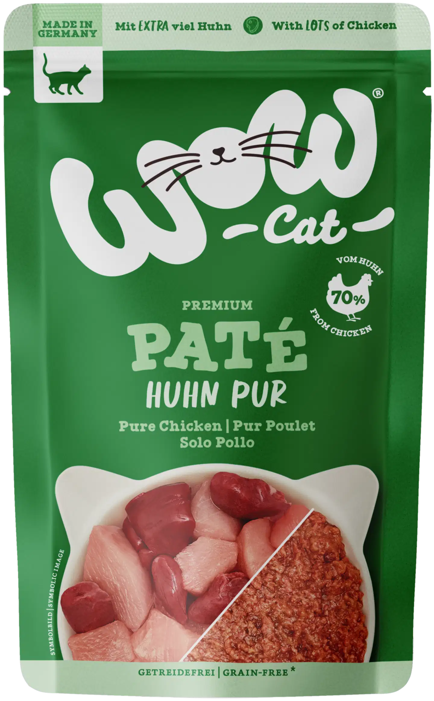 WOW CAT ADULT Paté Kana 125 g