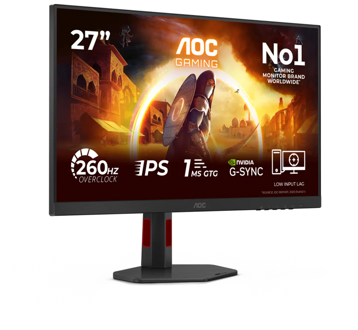 AOC pelinäyttö 27G4ZR AOC 27" FHD 240Hz HDMI - 1