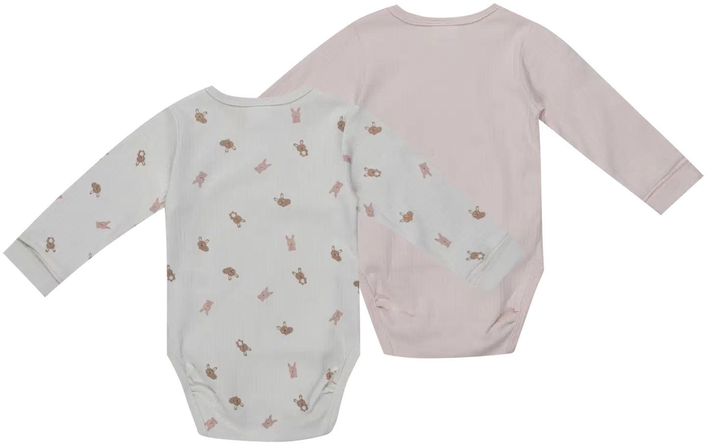 Ciraf vauvojen kietaisubody Pupu 250B263010 2-pack - pink bunny - 2