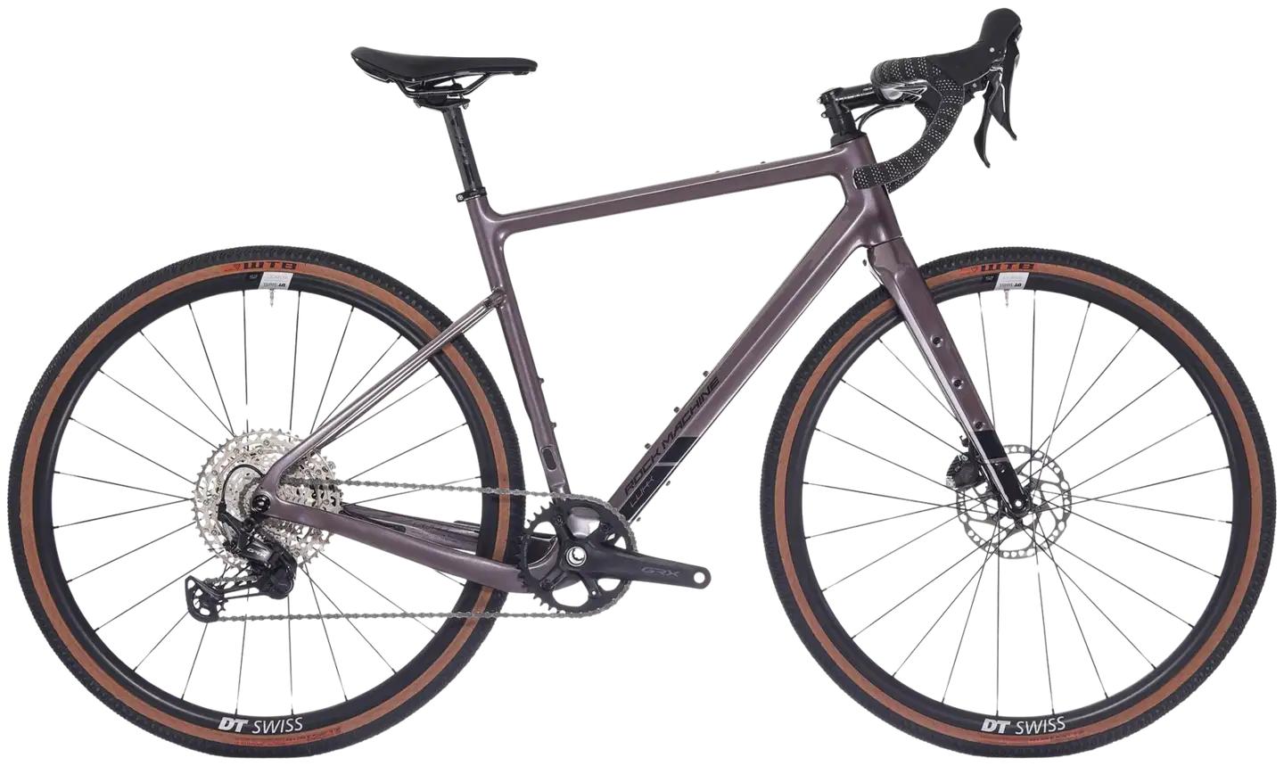 Rock Machine Lukk CR 70 28" Gravelpyörä 12 vaihdetta runko S lila