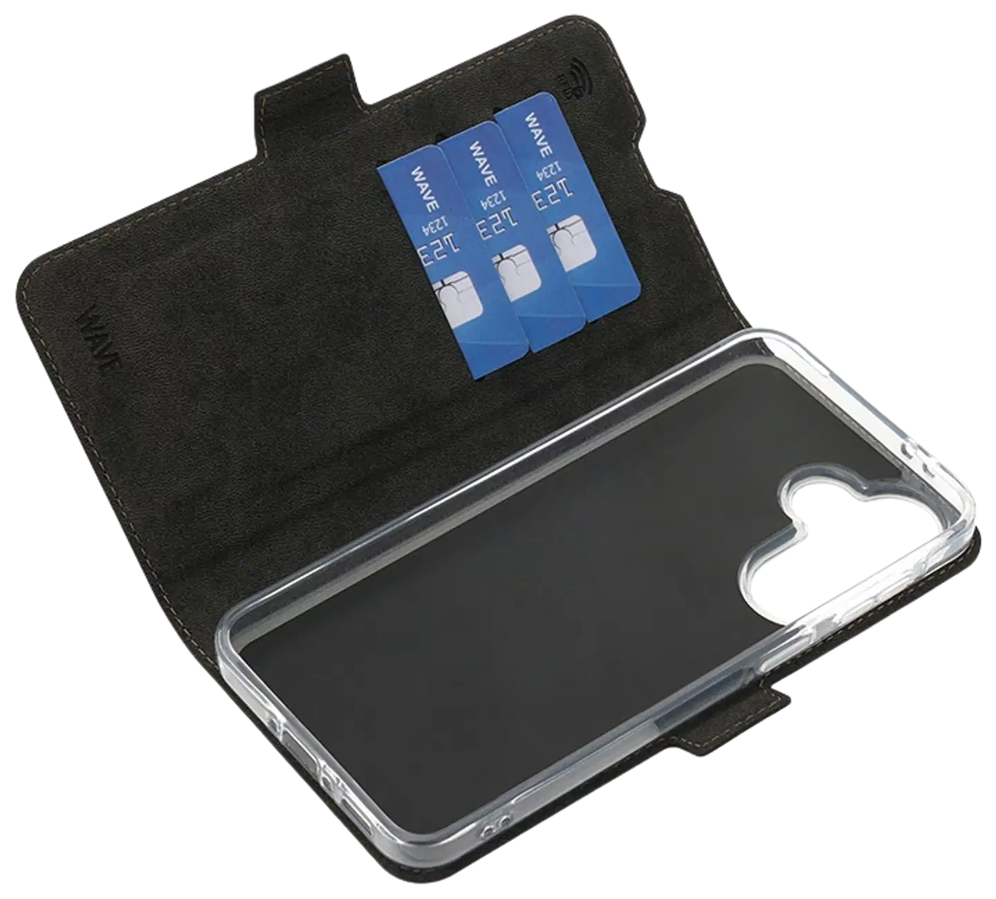 Wave Book Case, Samsung Galaxy A37 5G, Taupe - 4