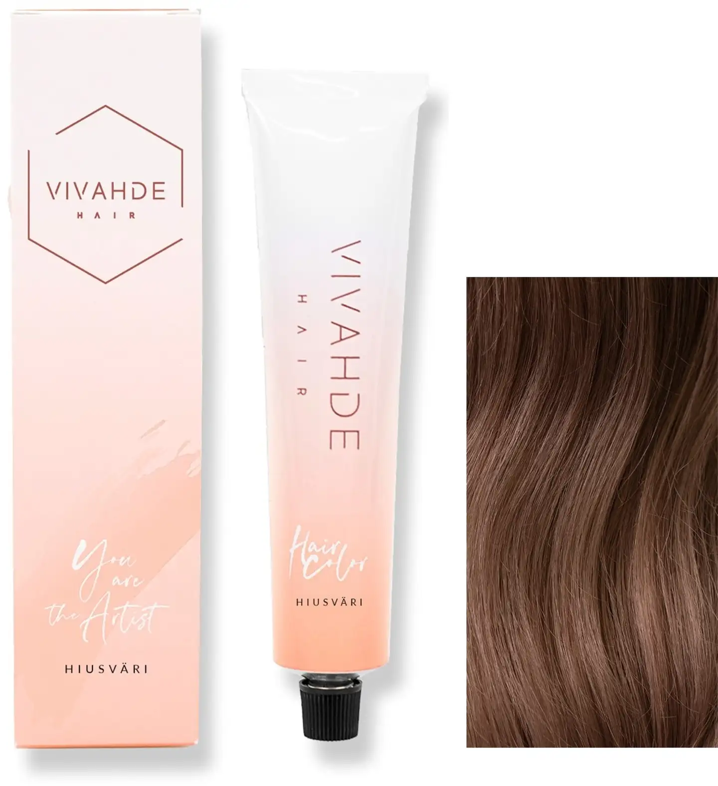 Vivahde Hair 8 AG Tuhka Kulta hiusväri  60 ml - 1