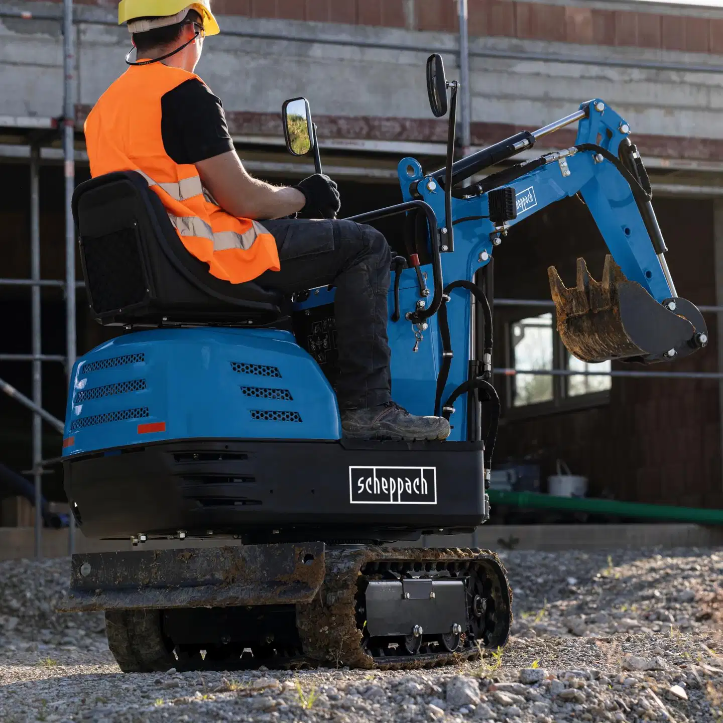 Scheppach pienoiskaivinkone EXC815 - 3