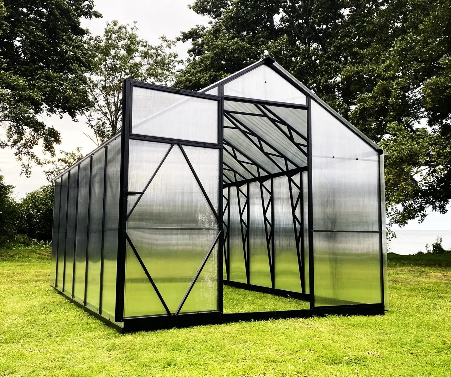 Ecoslider kasvihuone Lux 2.5 X 4.1 - 8