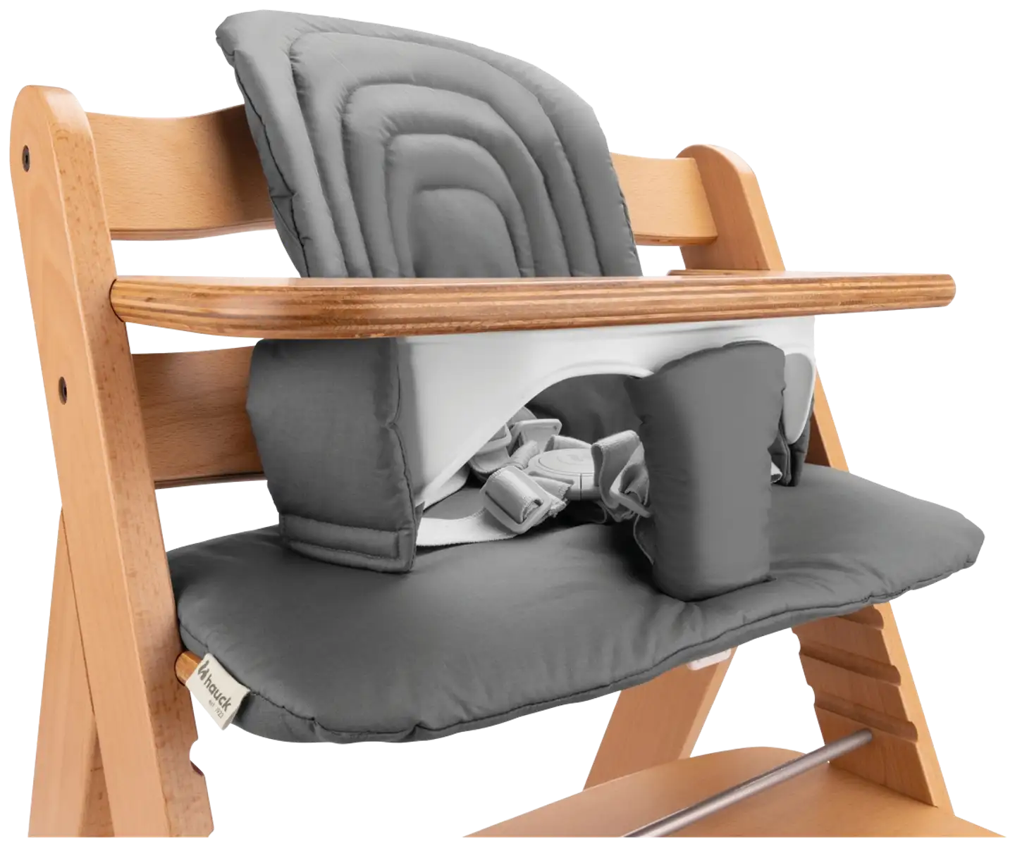Hauck istuinpehmuste syöttötuoliin Highchair tummanharmaa - 6