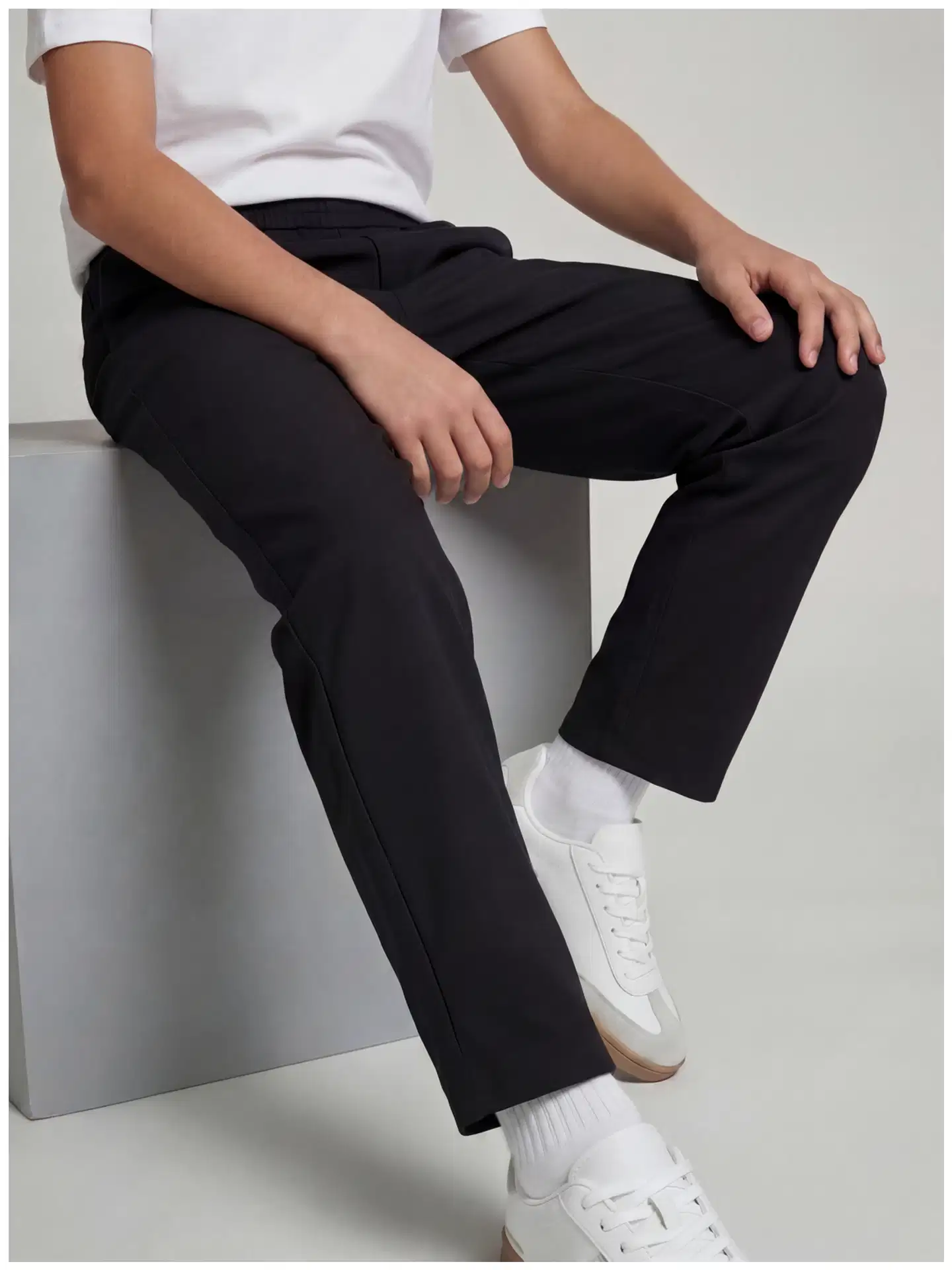 JJ REBEL JUNIOR lasten joggersit - Black - 4