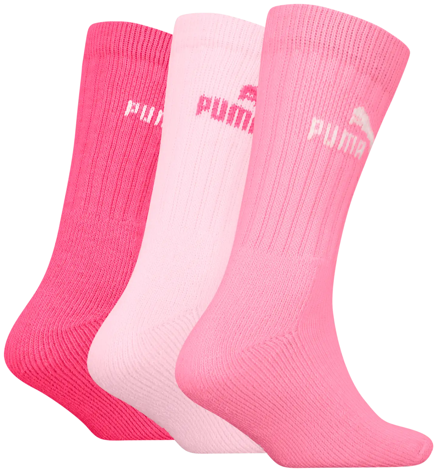 Puma lasten tennissukat  3-pack - pink combo