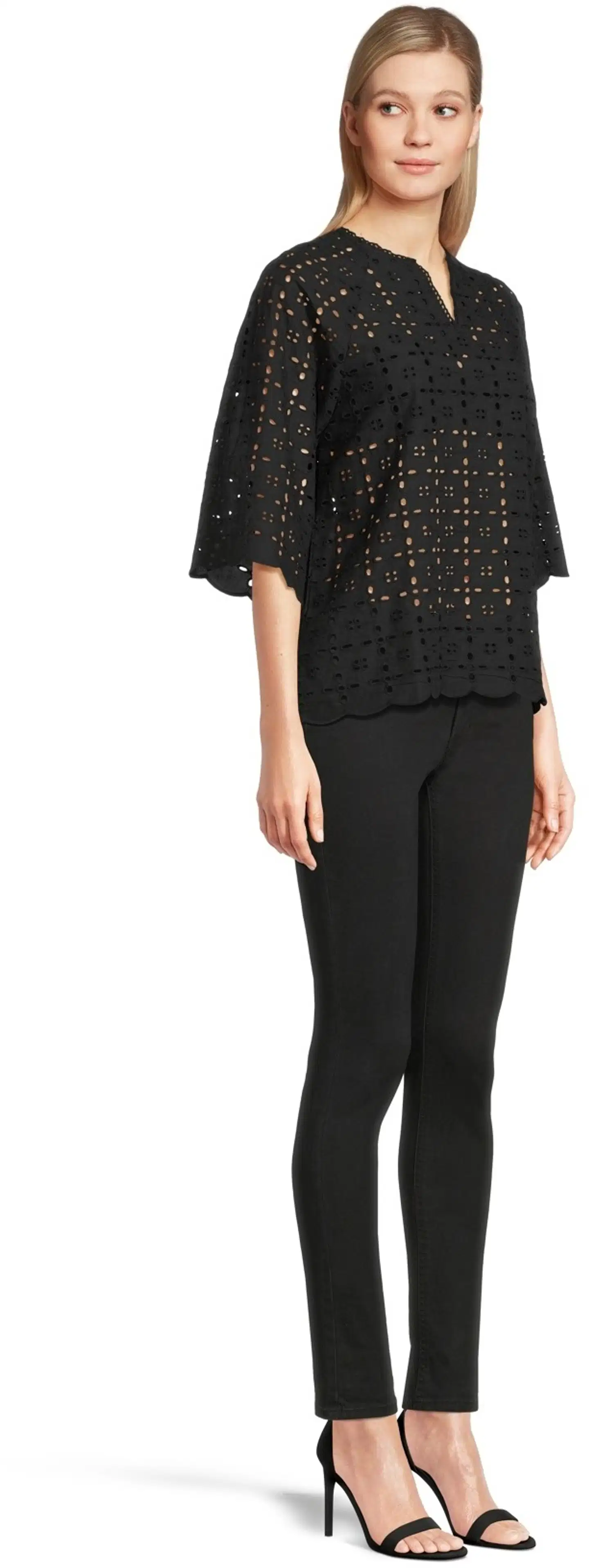 Margaux Riviera naisten pusero SDSLSS2601 - BLACK - 4