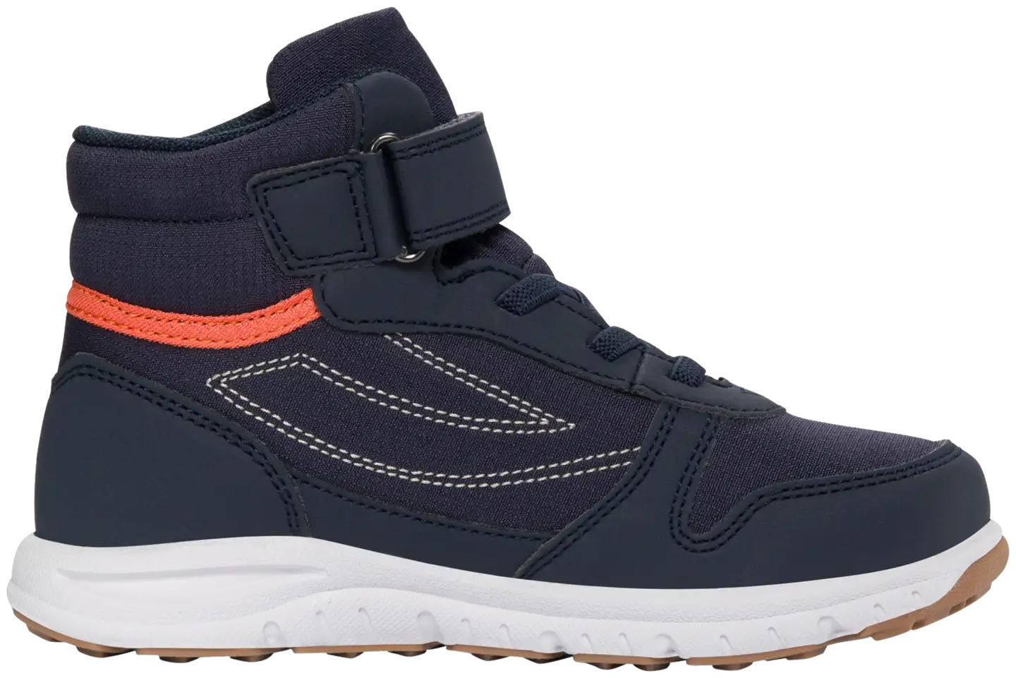 Viking lasten vedenpitävä ulkoilukenkä Hovet Mid - NAVY/ORANGE - 3
