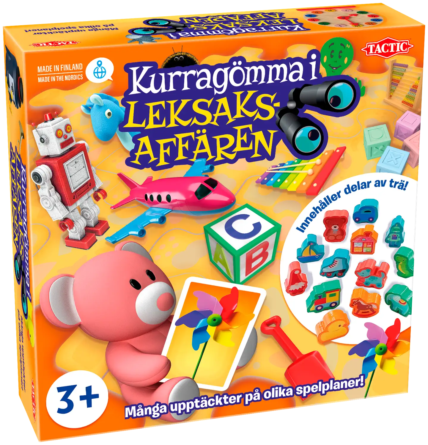 Tactic lautapeli Kurragömma i Leksaksaffären ruotsinkielinen - 1