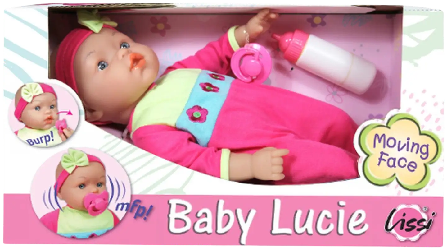 Lissi Baby Lucie nukke 38cm