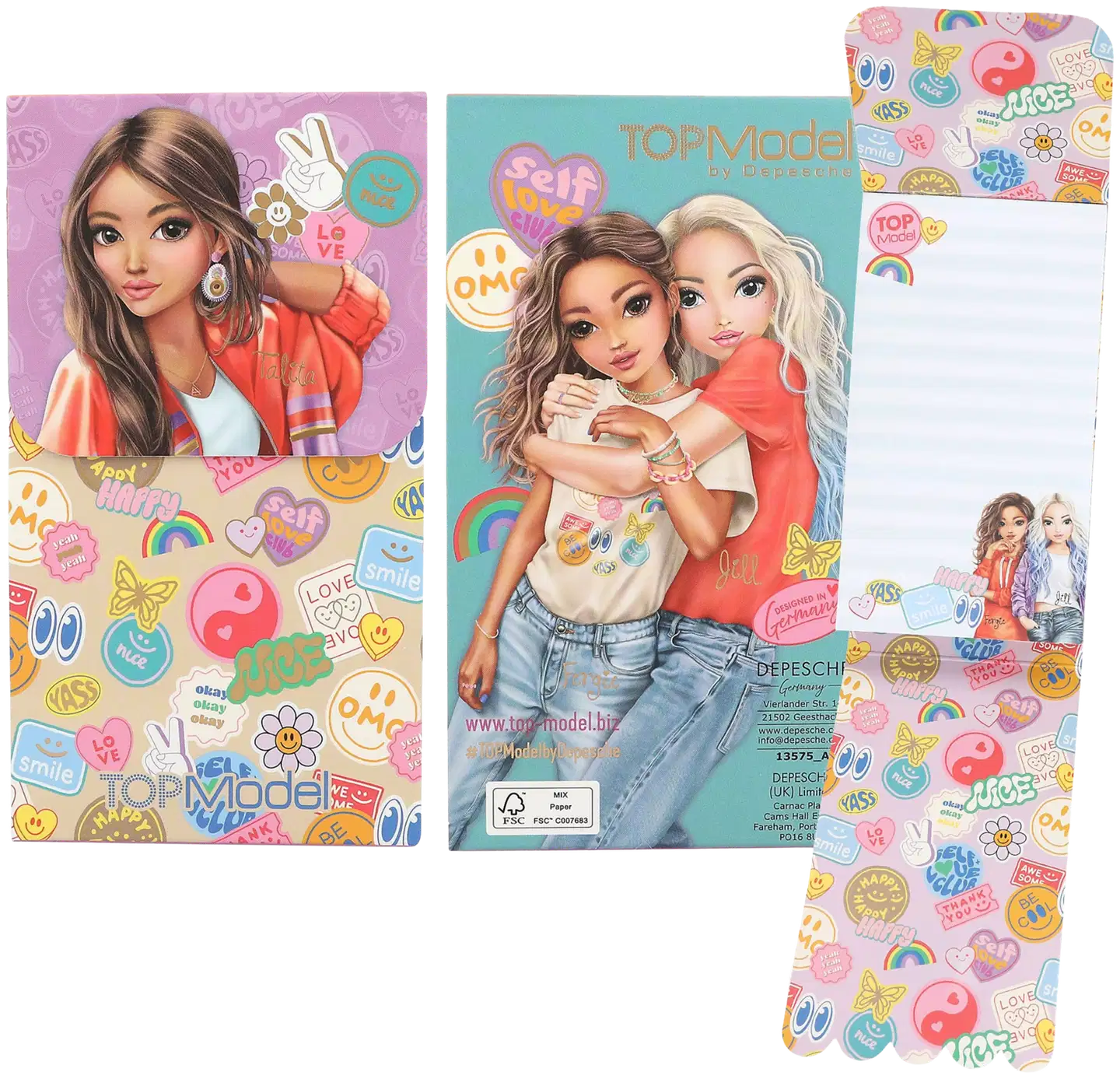 TOPModel muistilehtiö magneettikiinnityksellä - 3