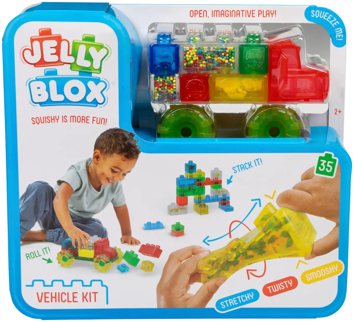 Jelly Blox Truck Kit -Rakennuspalikat - 3