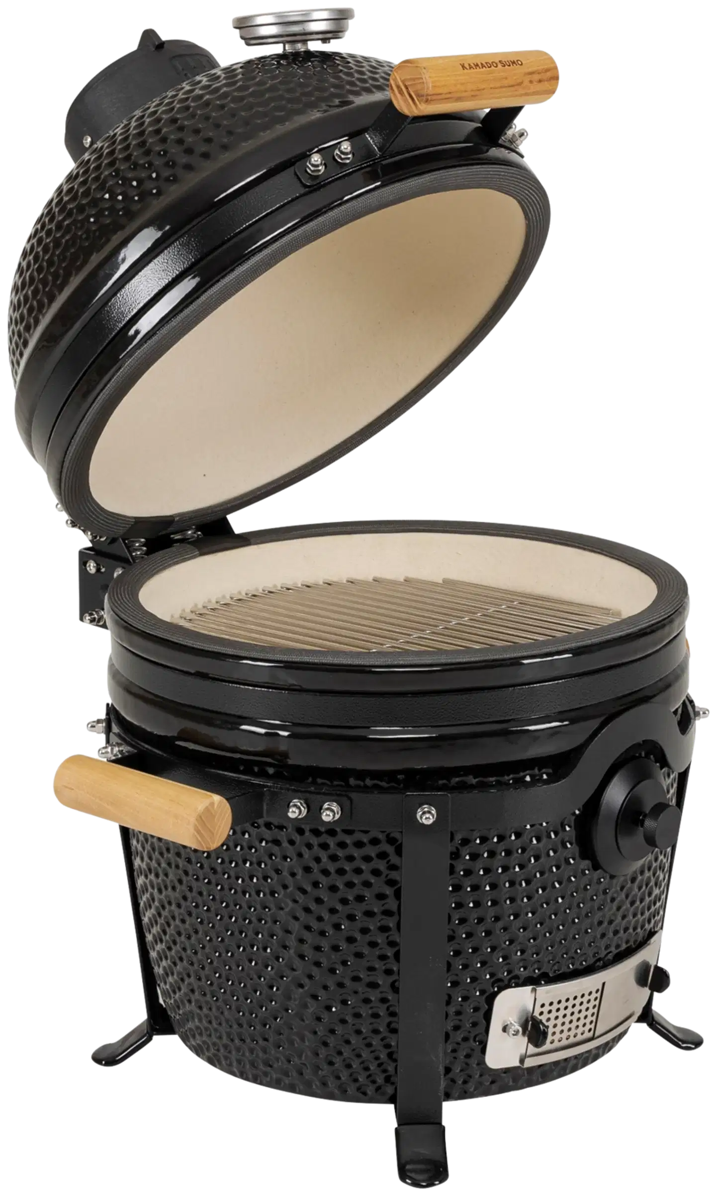 Kamado Sumo Classic 2.0 hiiligrilli - musta - 4