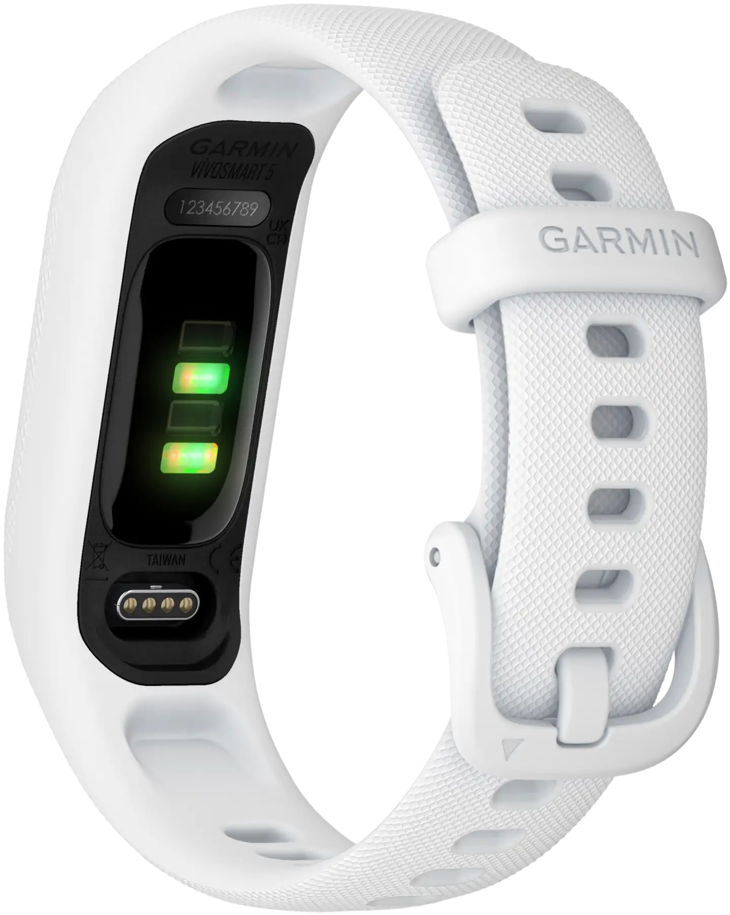 Garmin Vivosmart 5 valkoinen aktiivisuusranneke - 5