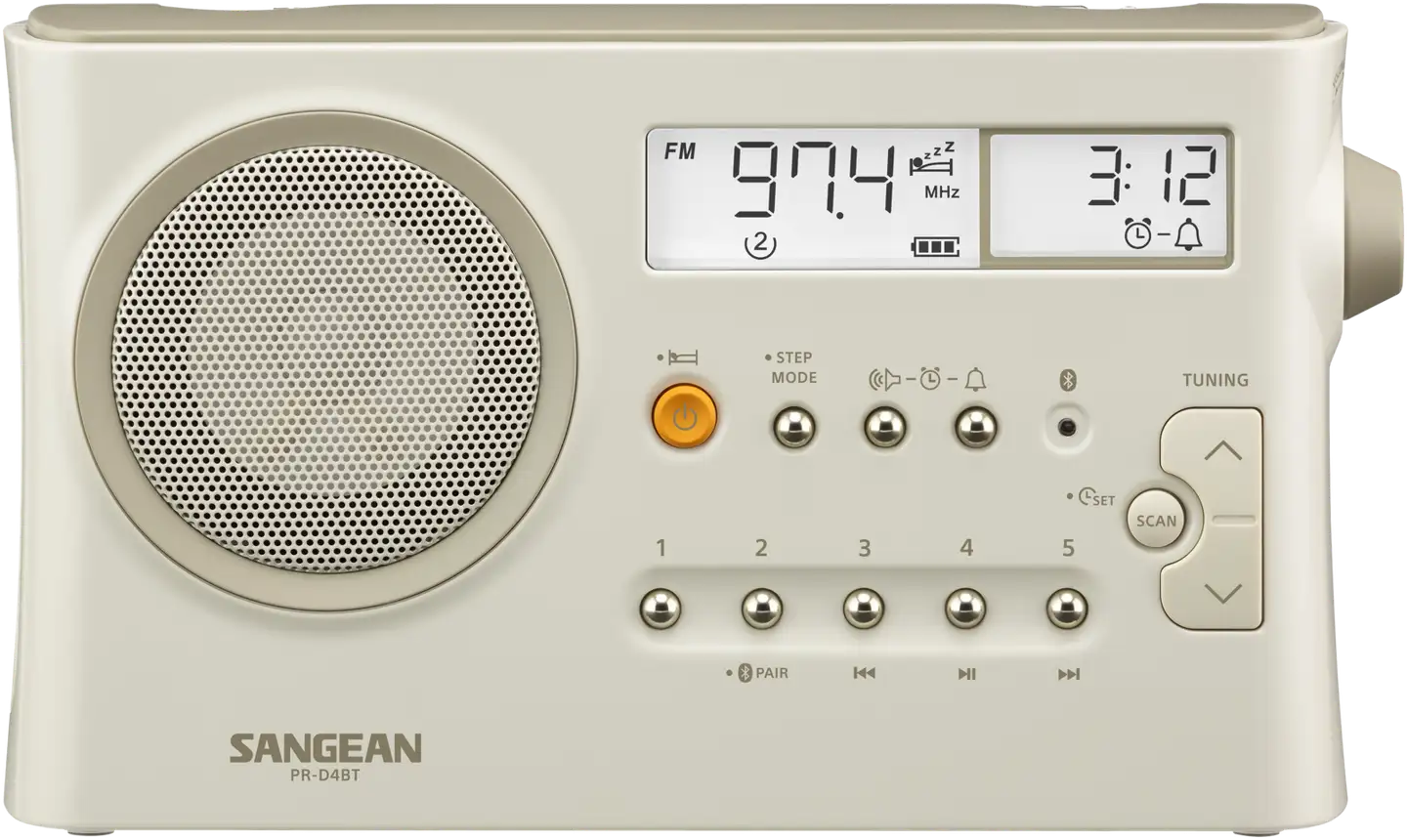 Sangean radio PR-D4BT beige - 2