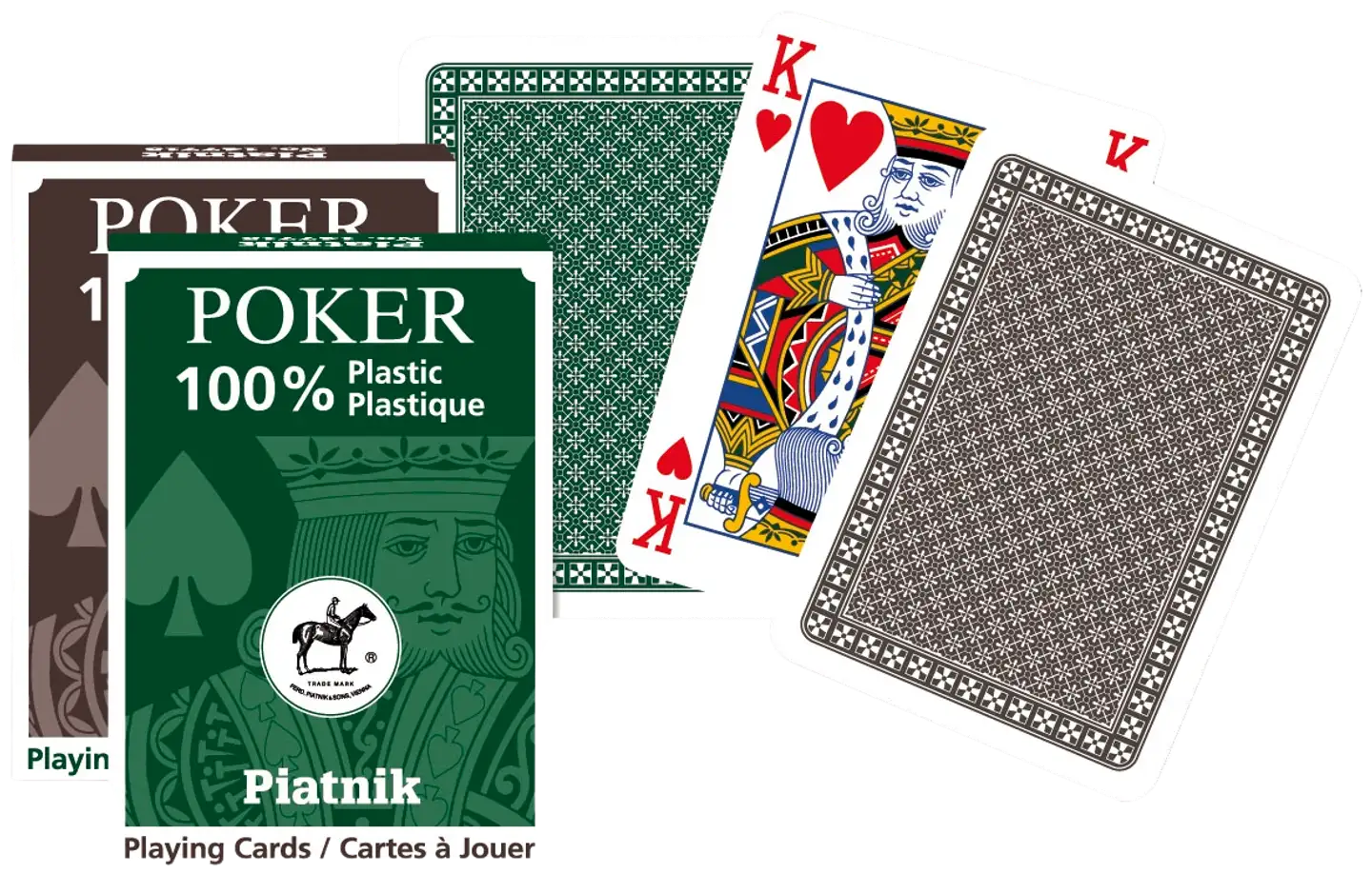 Piatnik Pelikortit Poker Muovia