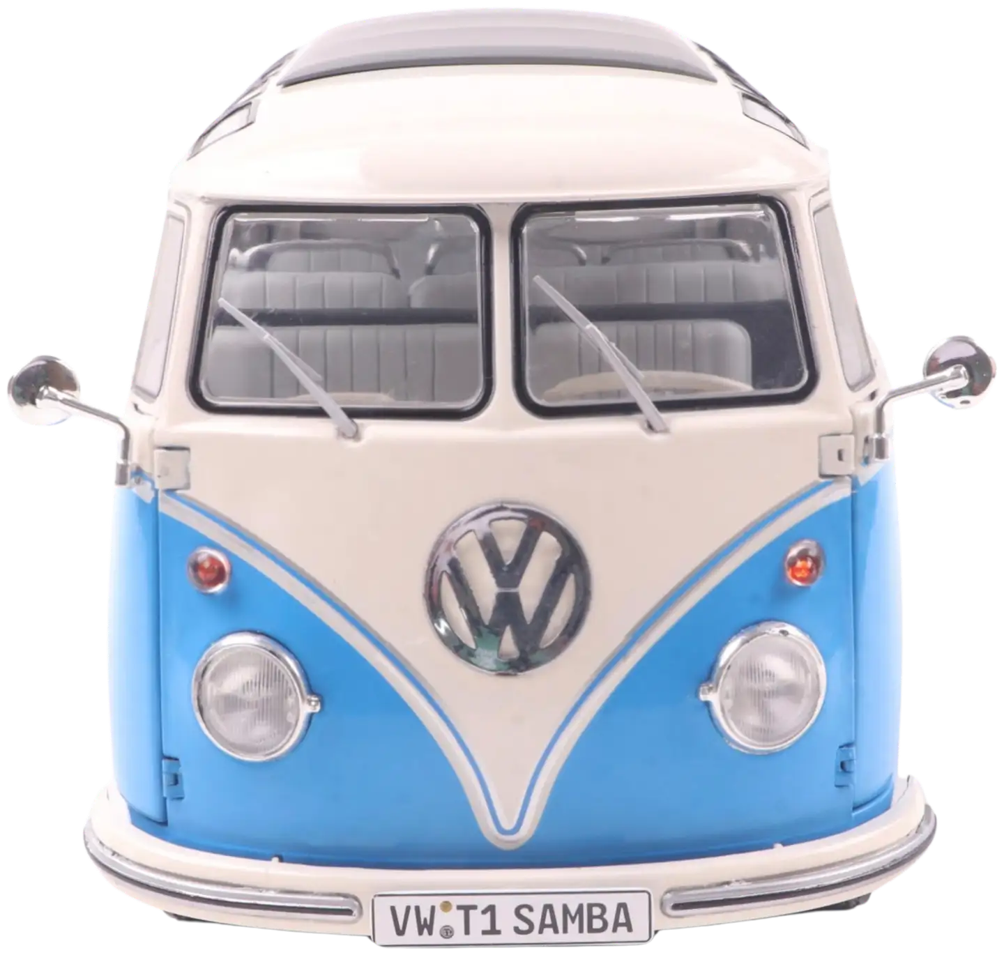 Solido 1:18 VW T1 21 WINDOWS b. blue/white, keräilyauto, pienoismalli - 3
