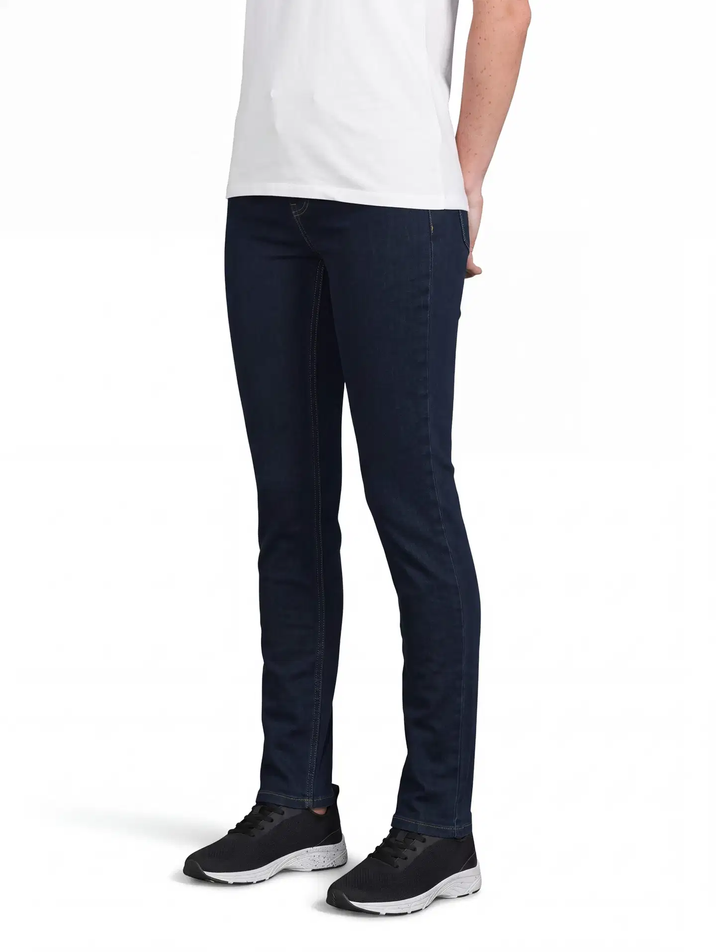 House naisten farkut Slim fit - DARK CLEAN BLUE - 1