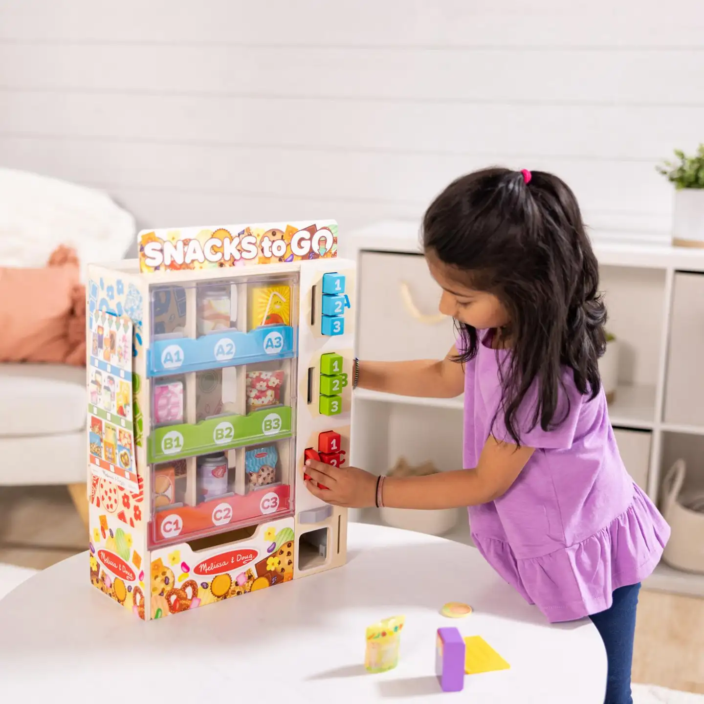 Melissa & doug Leikkisetti Myyntiutomaatti 43 x 31 x 14 cm - 4