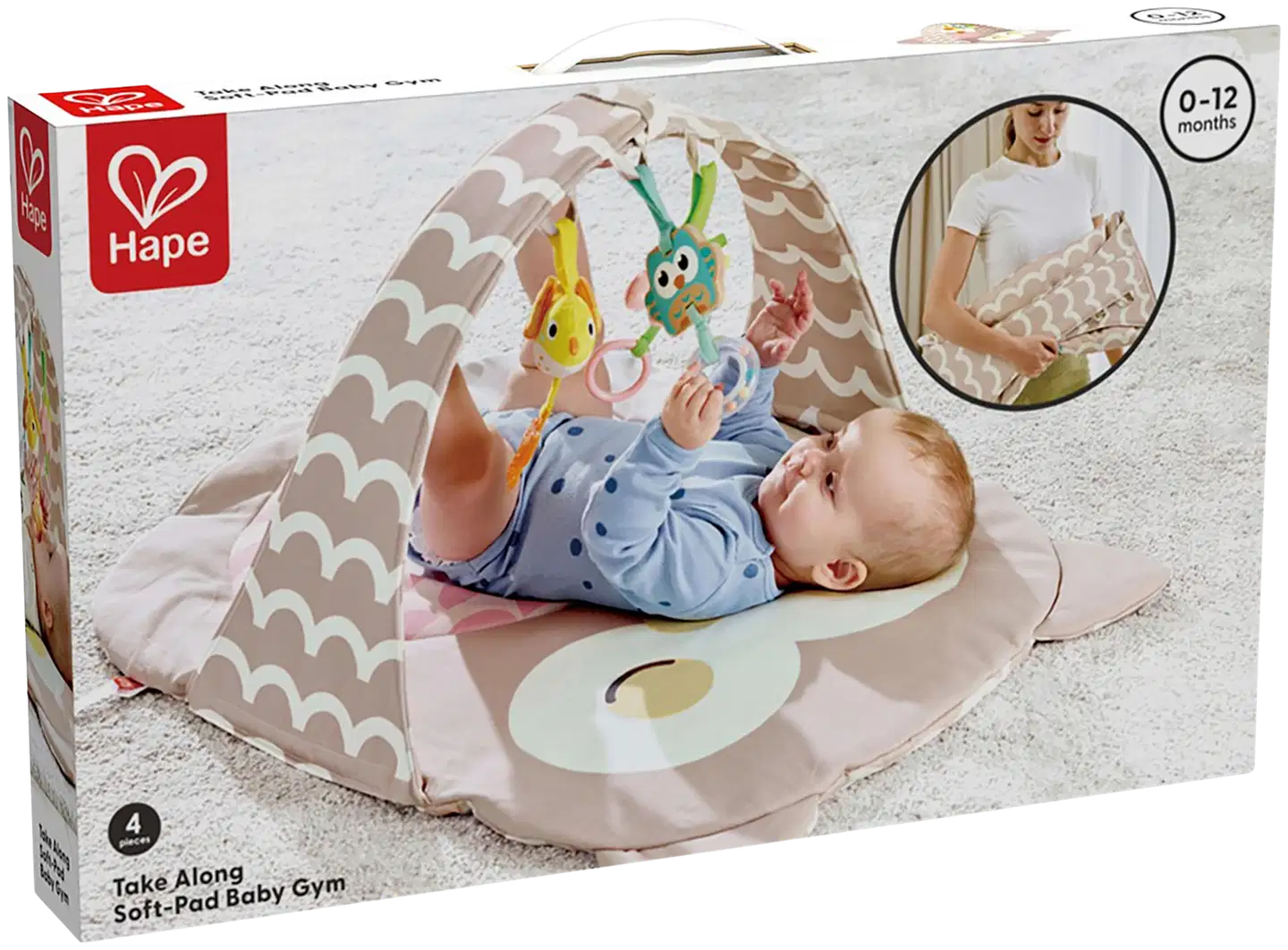 Hape vauvamatto pöllö - 3