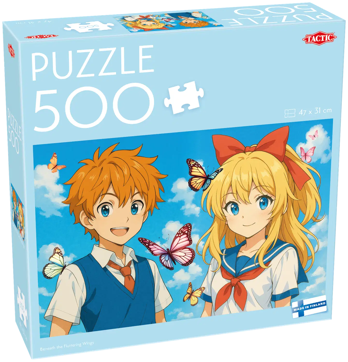 Tactic Palapeli Puzzle Lovers Beneath Fluttering Wings 500 palaa - 1